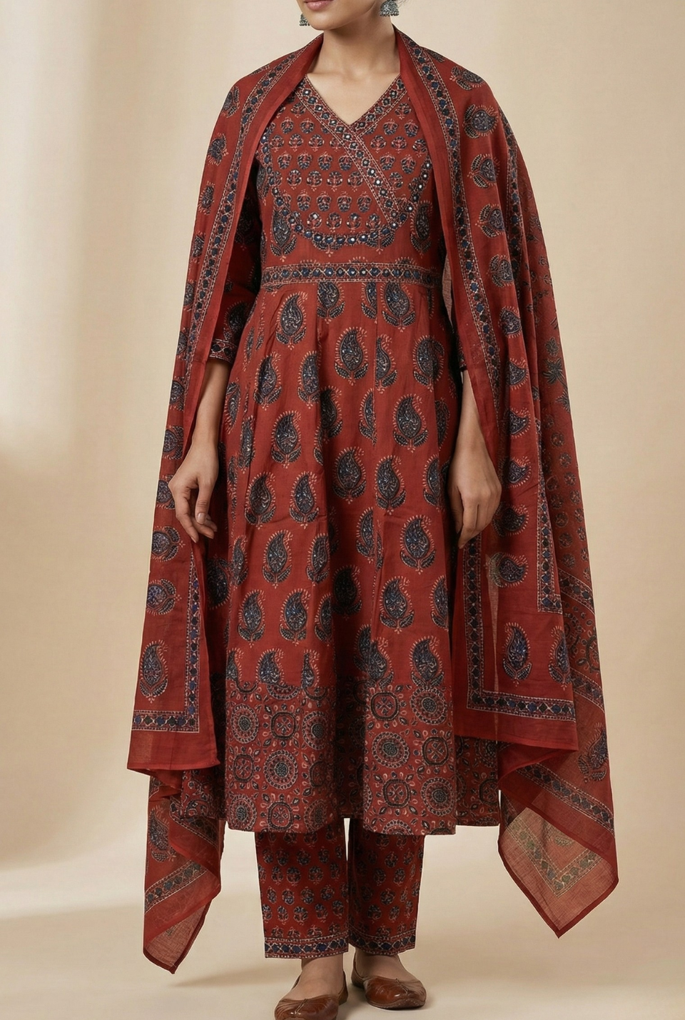 Readymade Anarkali Suit Set